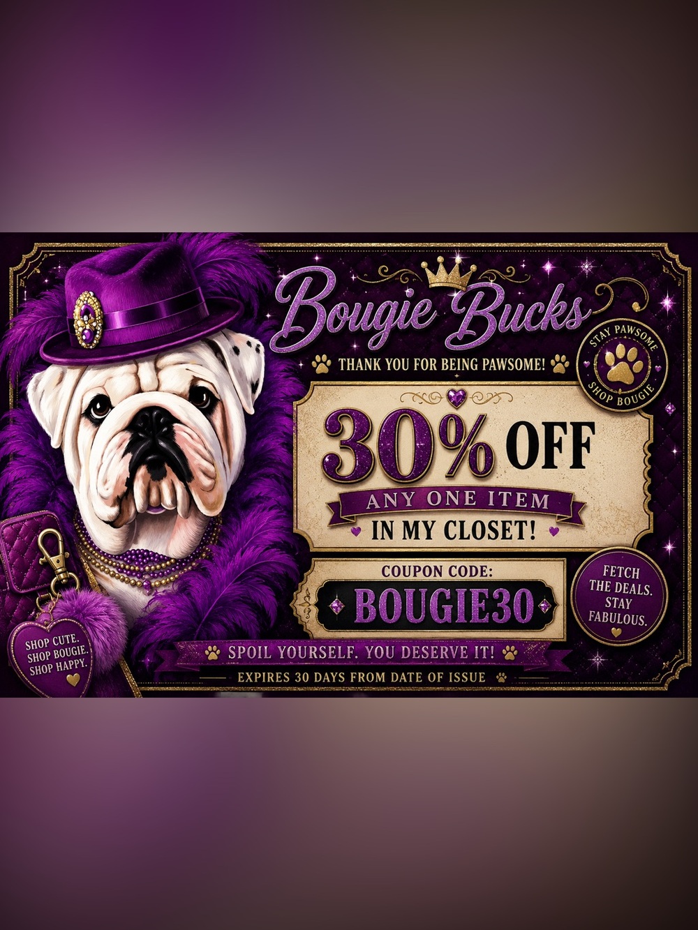 Bougie Bella's Show Giveaway 🐶